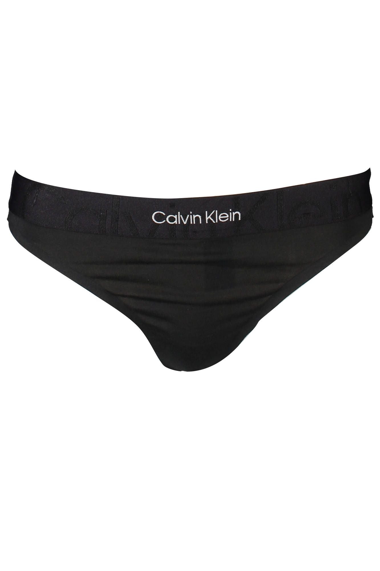 Calvin Klein Black Cotton Women Thong