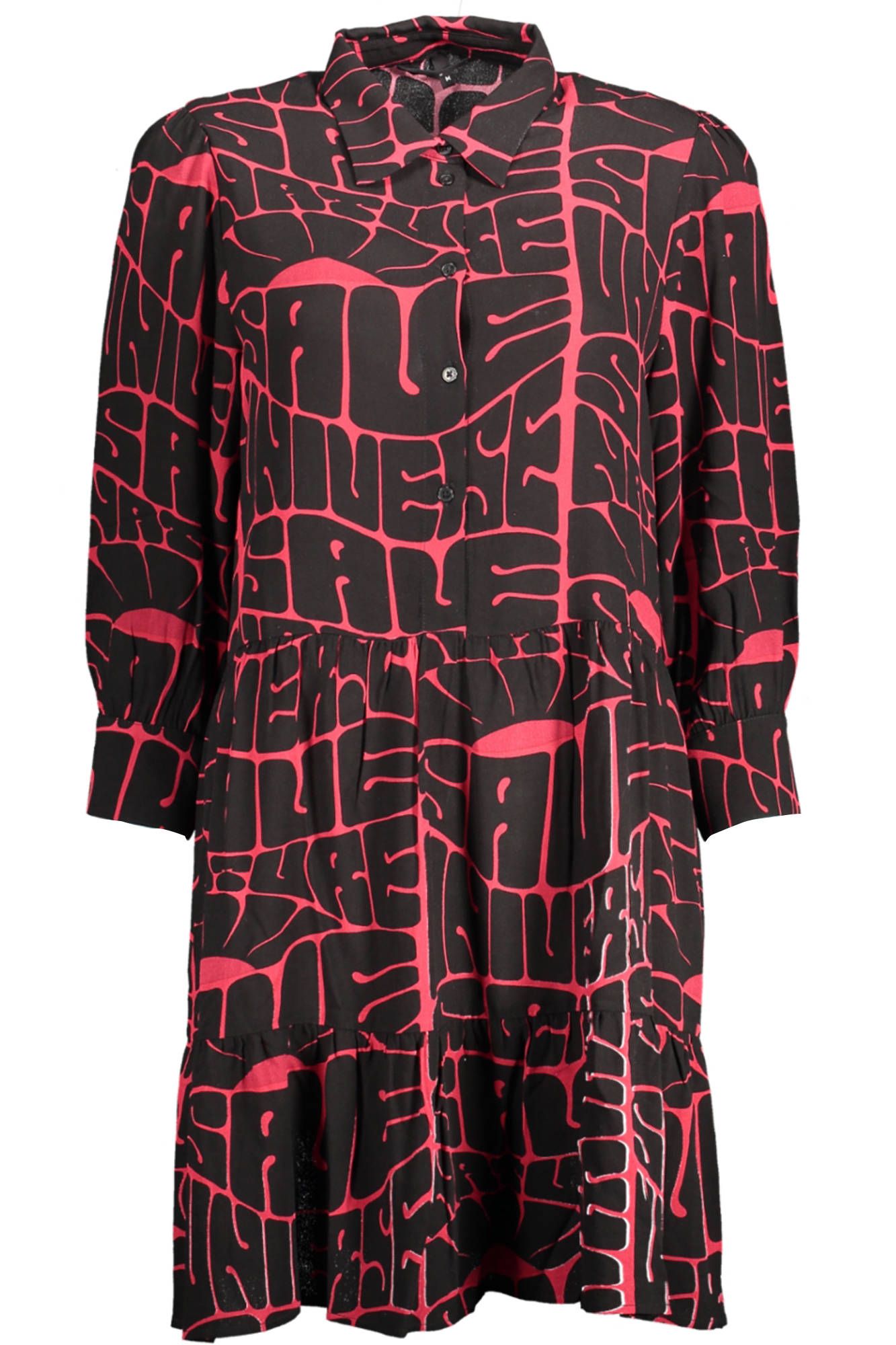 Desigual Black Viscose Women Dress