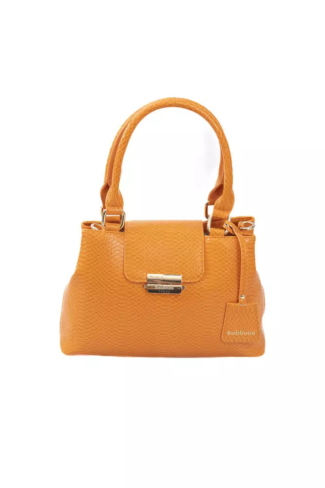 Baldinini Trend Orange Polyurethane Women Crossbody Bag