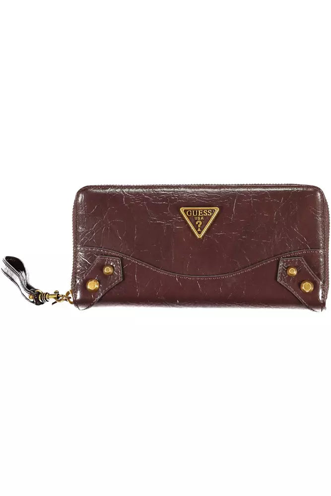 Guess Jeans Brown Polyethylene Women Wallet