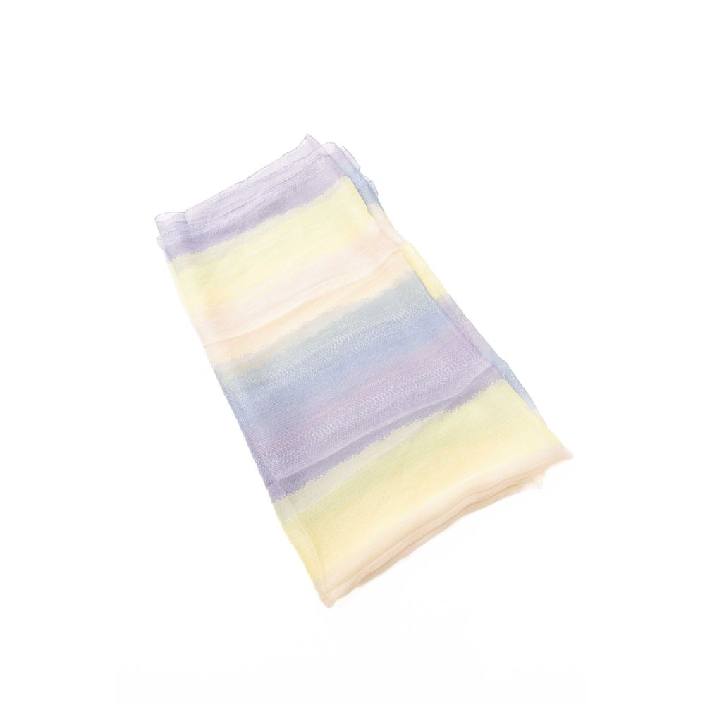 Trussardi Multicolor Silk Women Scarf