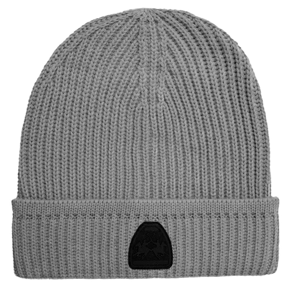 La Martina Gray Acrylic Men Beanie