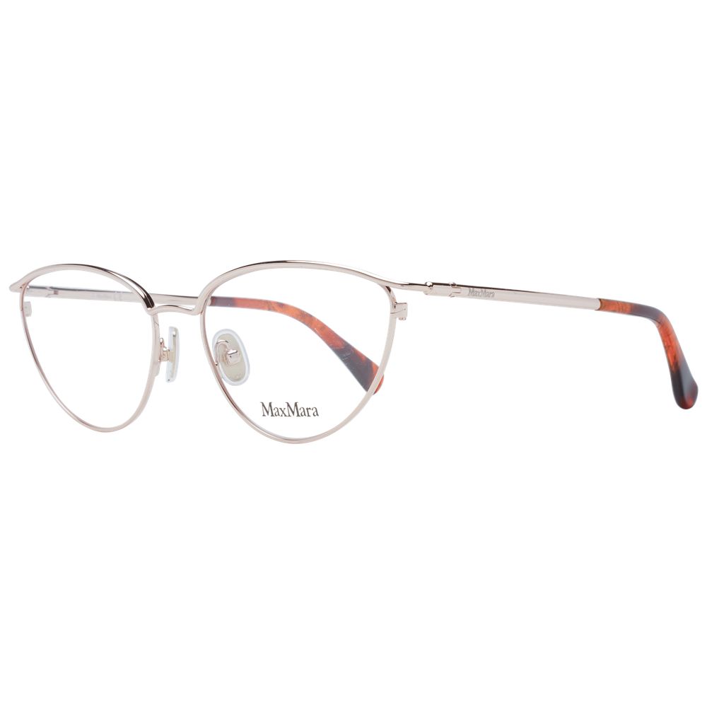 Max Mara Rose Gold Women Optical Frames