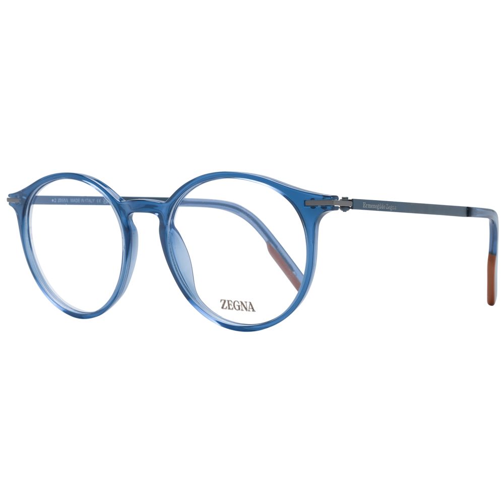 Ermenegildo Zegna Blue Men Optical Frames