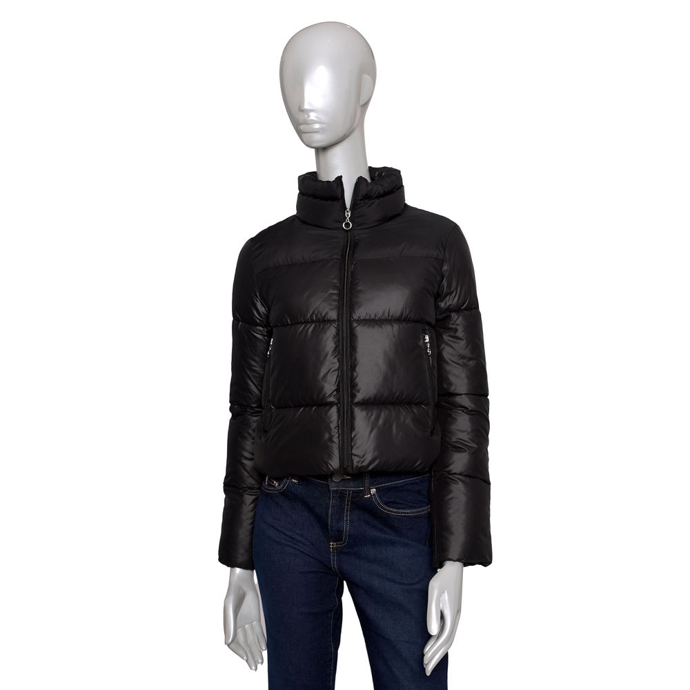 Baldinini Trend Black Polyester Women Jacket