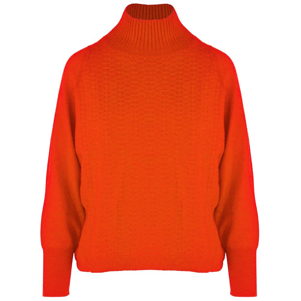 Malo Orange Cashmere Sweater