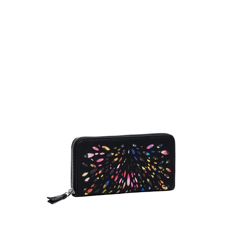 Desigual Black Polyethylene Wallet