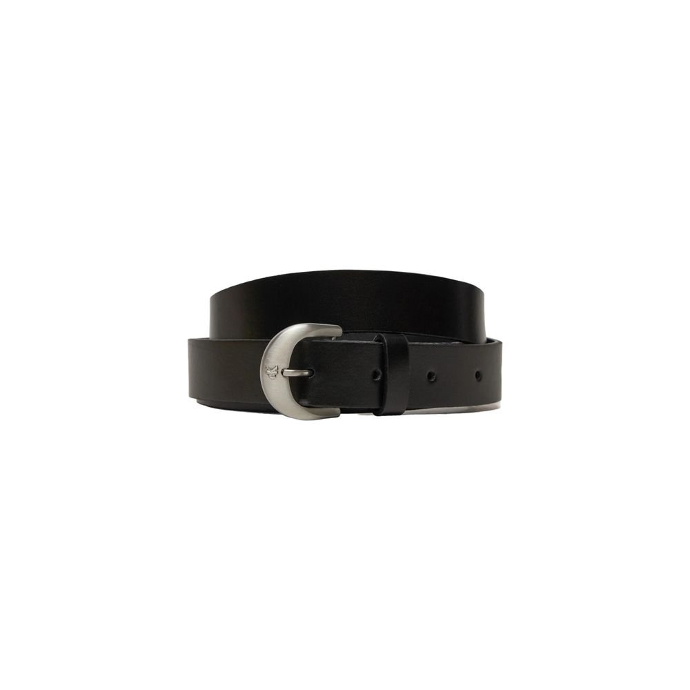 Calvin Klein Jeans Black Leather Belt