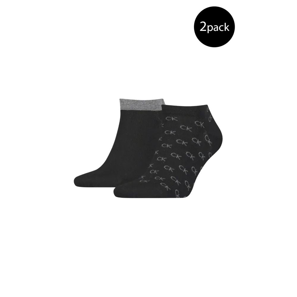 Calvin Klein Black Elastane Sock