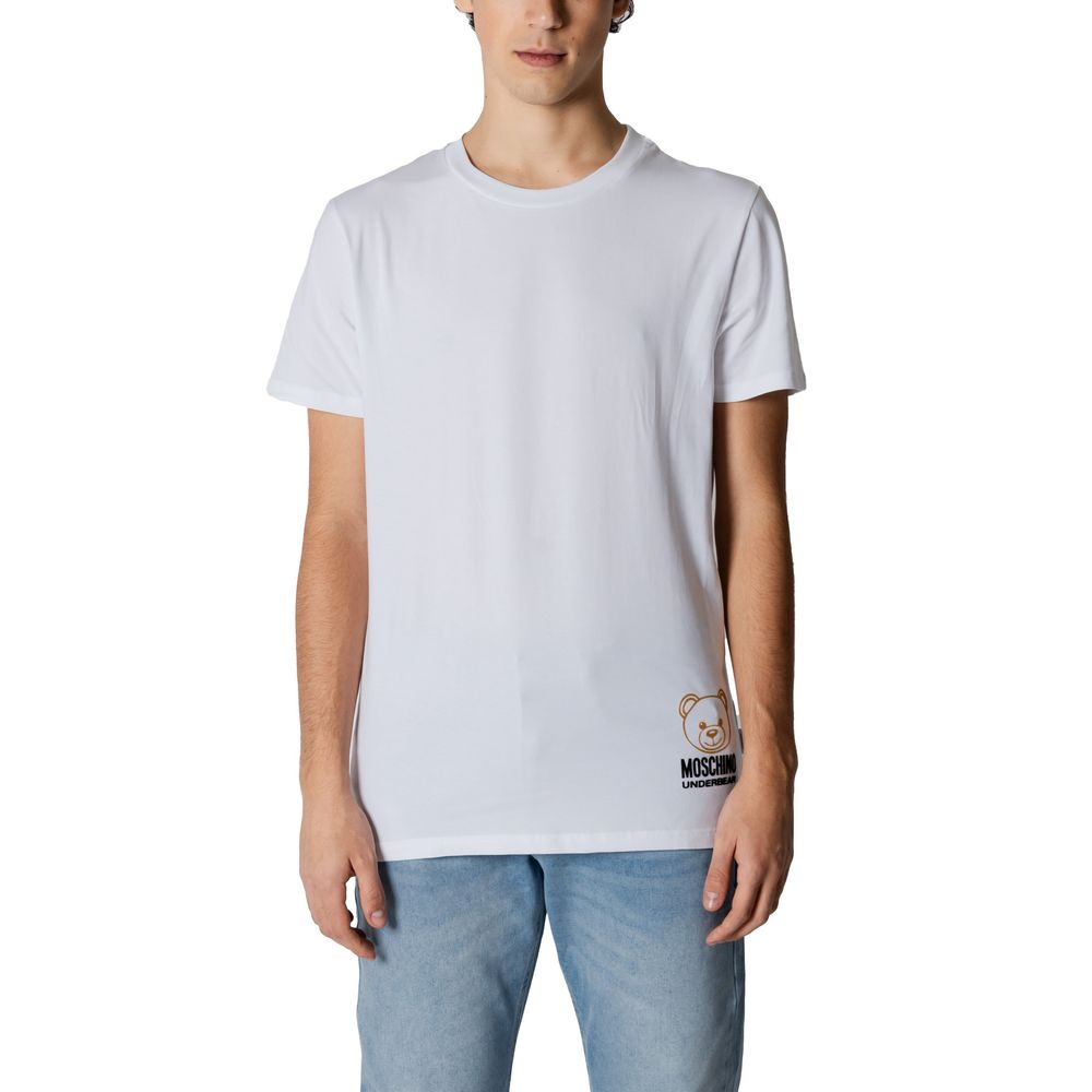 Moschino White Cotton T-Shirt