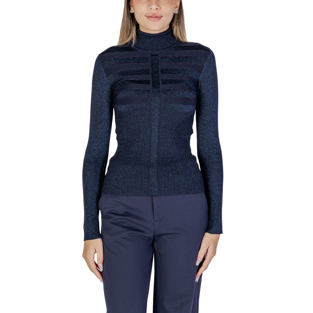 Morgan De Toi Blue Viscose Sweater