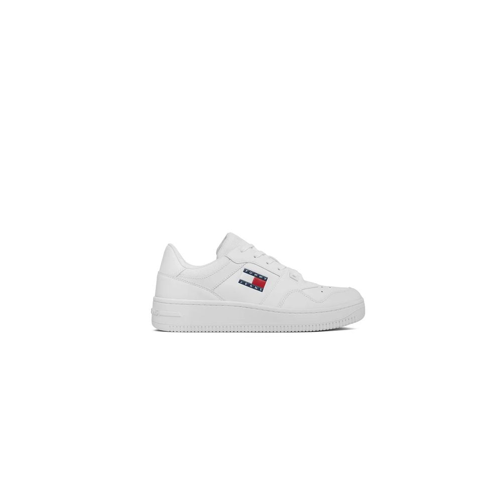 Tommy Hilfiger Jeans White Leather Sneaker