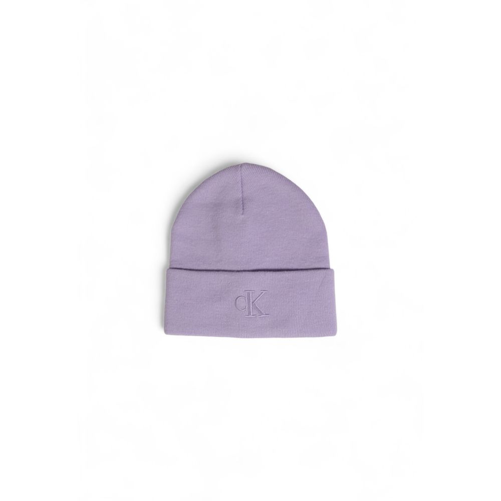 Calvin Klein Jeans Purple Recycled Polyester Hat