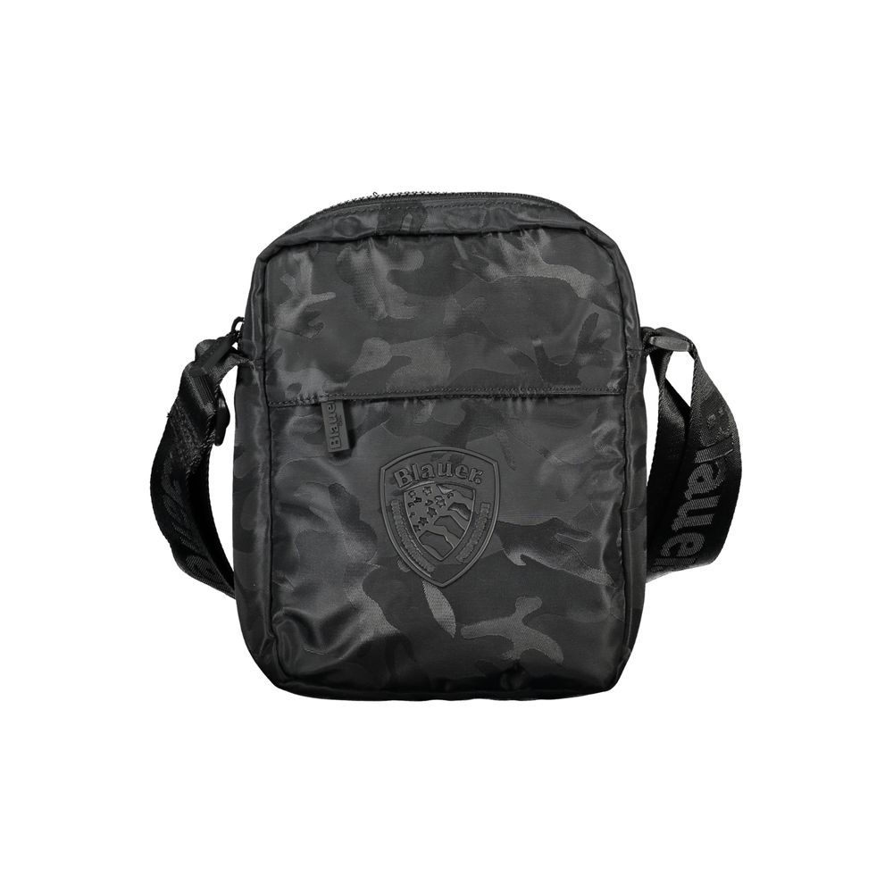 Blauer Black Polyester Shoulder Bag